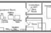 Plan of a typical GCI intermediate operations hut