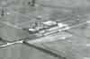 Sopley happidrome in 1954 - the radars surrounding the building are associated with the later ROTOR GCI station