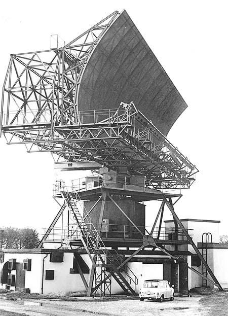 RAF Sopley - Type 80 radar and modulator building 