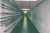 The inclined access tunnel leading from the base of the stairwell in the guardhouse to the R3 bunker (Sub Brit Collection)