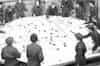 R3 plotting table in 1954 (this example is RAF Bawdsey)