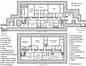 Plan of RAF Holmpton underground R3 technical block as built (Nick Catford)