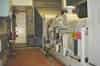 Generator in the new standby set house built during the 1984 refit