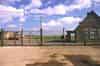 The guardhouse in the late 1980's. The Type 80 modulator building seen on the left was demolished c.1990
