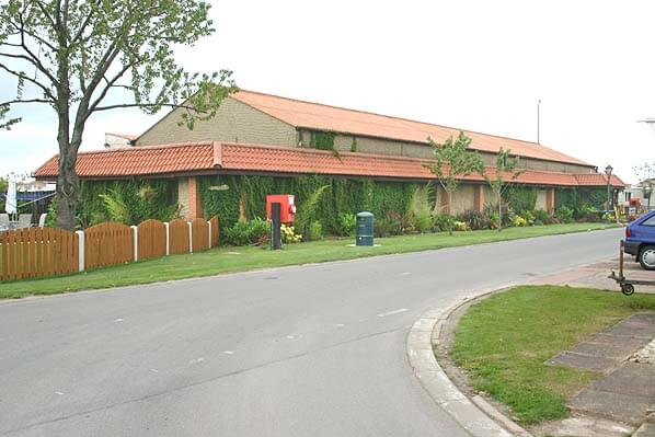 The former MT (Motor transport) sheds (Nick Catford)