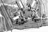 This aerial view taken in 1968 clearly shows the hutches 