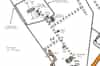 Plan of the site showing the small area occupied by Ace High within the earlier Chain Home compound