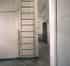 Ladder up to the water tanks in the roof in the guardroom (Nick Catford)