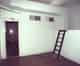 This room is accessed from the back of the utilisation room, the raised area to the right is the end of the darkroom in the The Kelvin Hughes projector well (Robin Ware)