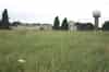 RAF Chenies - The R8 operations block is to the rear with the high voltage switch house in front. The standby set house is in the middle of the picture with the modern Met Office radar on the right (Nick Catford)