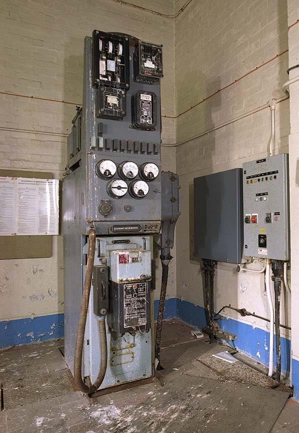 Controls for the standby generator (Nick Catford)