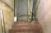 Steps up out of the bunker. Note the gas tight door which forms part of the entrance air lock (Nick Catford)