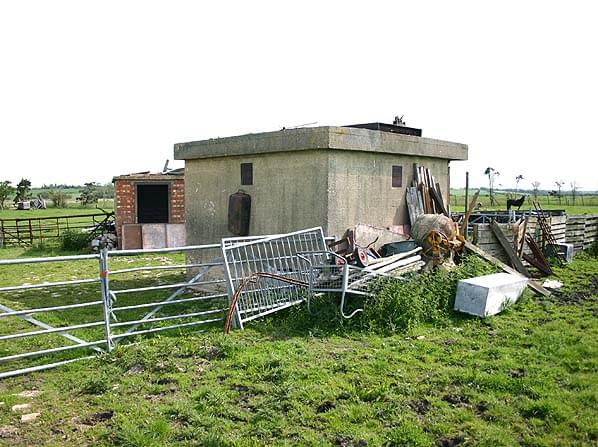 Type 79 IFF plinth with sub-station to the rear (Nick Catford)
