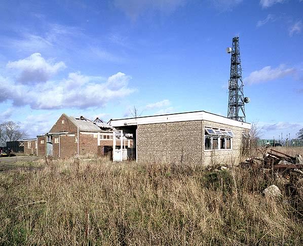 The lounge/bar and recreation room. The transmitter building can be seen to the rear (Nick Catford)