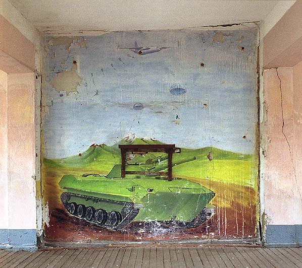 Mural in the barracks (Nick Catford)