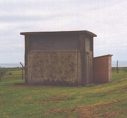 The surface building for the air intake / emergency exit shaft (Richard Lamont)