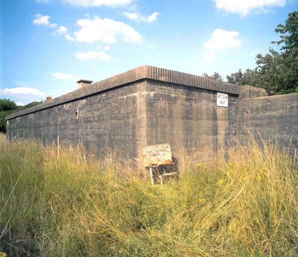 External view of the blockhouse (Nick Catford)