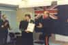 Presentation of Certificates of Merit by the Lord Lieutenant of Essex in March 1994 (Ray West)