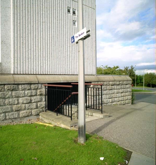 Entrance to the bunker (Nick Catford)