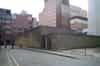 Tooks Court personnel entrance and ventialtion shafts. The was demolished in 2002 and the site redeveloped. A ventilation shaft was incorporated into the new building on the site (Nick Catford)