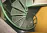 Spiral stairs down from the level above Tea Bar Alley (Nick Catford)
