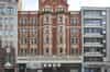 The former Chancery Lane Station entrance at 31 - 33 High Holborn was retained as one of two entrances to the Chancery Lane deep shelter and later became the main pedestrian entrance to Kingsway Exchange (Nick Catford)