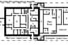 Floor plan - Top floor of the War Room & Bottom floor of the extension: (A) Boiler Room; (B) Generator Room; (C) Store; (D) Sick Bay; (E) Kitchen; (F) Engineering Store; (G) Battery Room; (H) Shaft; (I) Female Toilet; (J) Male Toilet; (K) Generator Room; (L) Ventilation Plant Room; (M) Lamson Pumps; (N) Lamson Tube Terminals; (O) Old Kitchen; (P) Old Canteen; (Q) Floored over old Control Room; (R) Emergency Exit from RSG Top Level; (S) Stairs up in extension; (T) Stairs down to War Room lower floor; (U) Stairs down to extension lower level (Nick Catford)