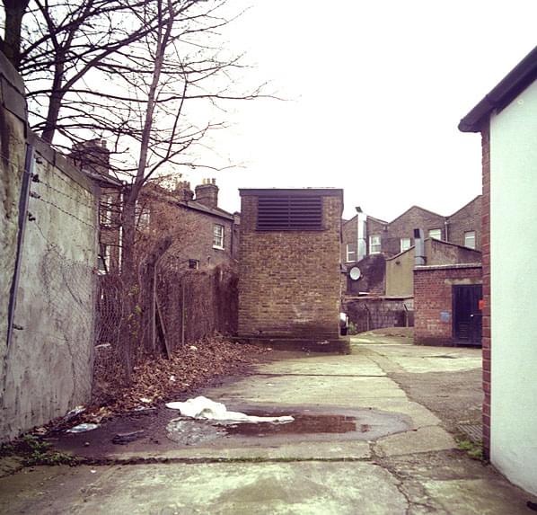 South Entrance: The actual entrance is the small building to the right of the vent shaft (Nick Catford)