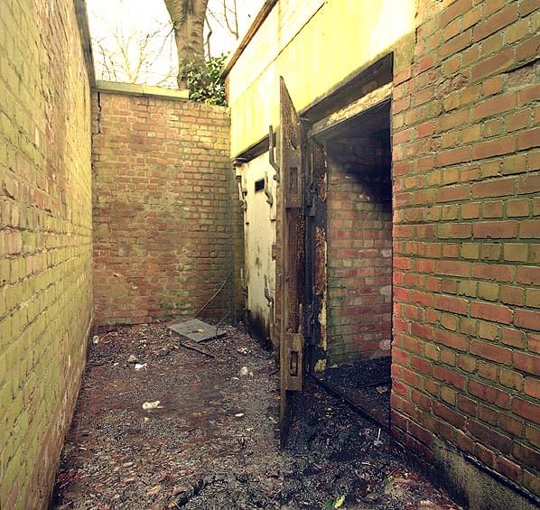 The entrance blast doors (Nick Catford)