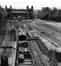 This photo, taken on 3rd June 1956 from the parapet above the portal of Paxton Tunnel, shows how the the first class area on the first floor connected with the tunnel that remains today (R C Riley)