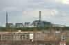 This view shows the close proximity of the power station to Pripyat town (Robin Ware)