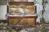 Piano found in Pripyat Hospital (Nick Catford)
