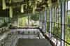 Pripyat swimming pool seen from the high board (Nick Catford)