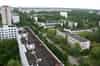 Pripyat - view from the roof of one of the the 16 storey apartment blocks (Nick Catford)