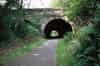 Looking north at the south portal of Thomas Lane tunnel in August 1995 (Paul Wright)