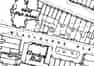 The air shaft at Blackburne Place shown on a 1:200 scale map from 1908 