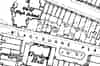 The air shaft at Blackburne Place shown on a 1:200 scale map from 1908