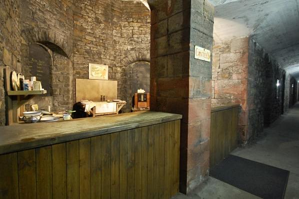 Reconstructed canteen area (Chris Rayner)