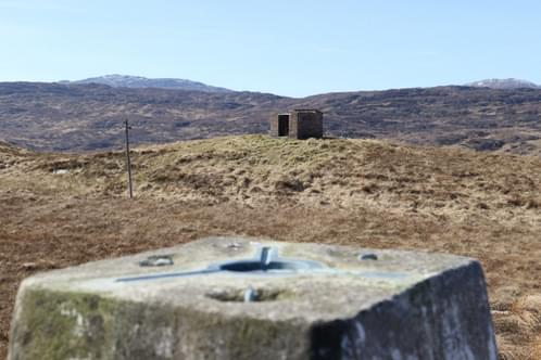 Salen / Acharacle Royal Observer Corps WWII Aircraft Post 25.03.17 (Martin Briscoe)