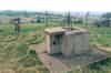 Brusselton Post in April 2002 shortly before the ventilation shaft was demolished (Gareth and Barrie Martin)