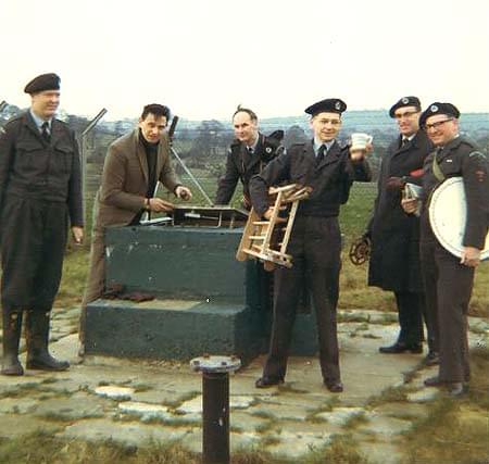 Clearing out Colindale Post on its last day in 1968 (John Palmer)