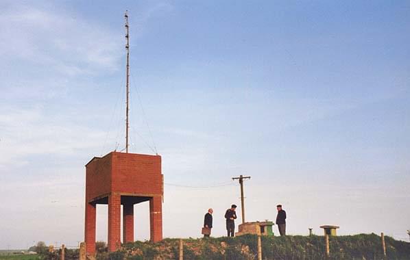 Bleadon underground post shortly after opening (Robin Wild)