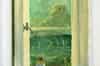 Albert Lawrie's painting at the bottom of the ladder (Nick Catford)
