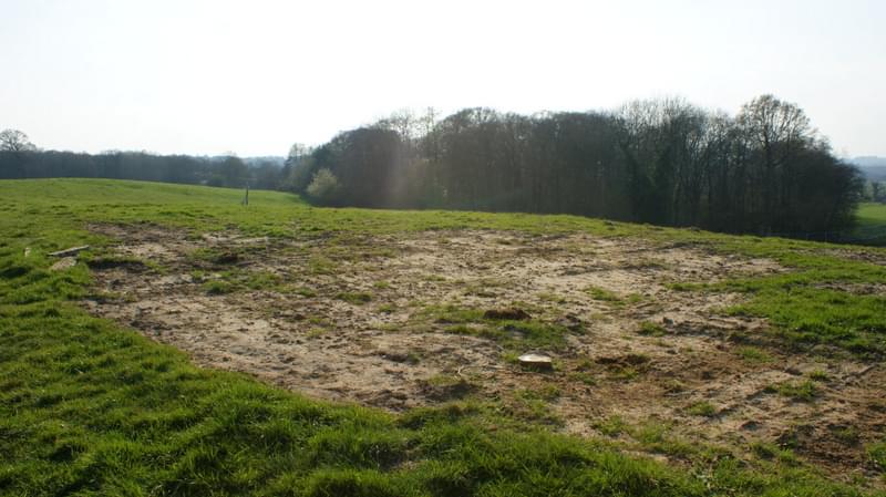 The former location of the post once it had been removed (Jack Watkins)