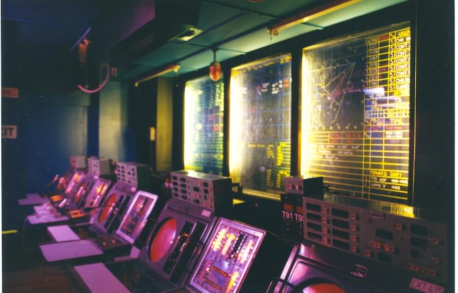 Operations room in 1994 when open as a museum (Stephen Jones)