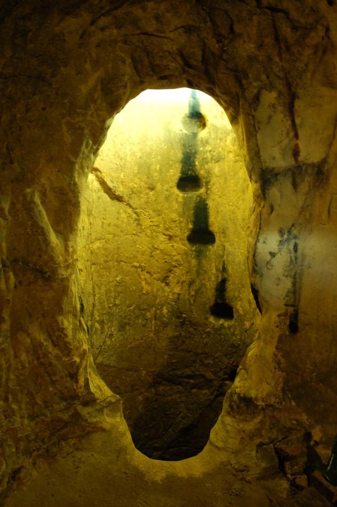 One of the two smaller wells (Sam Dawson)