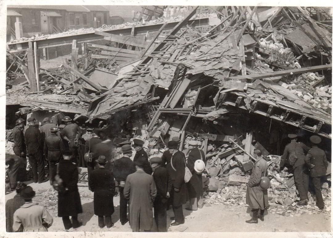 Rescue Underway at the Wilkinson's Air-Raid Shelter (NorthShields 173)