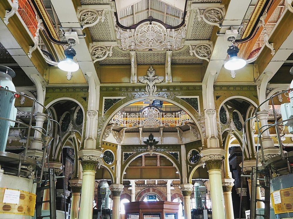 The opulent interior of Abbey Mills Pumping Station (Thames Water)