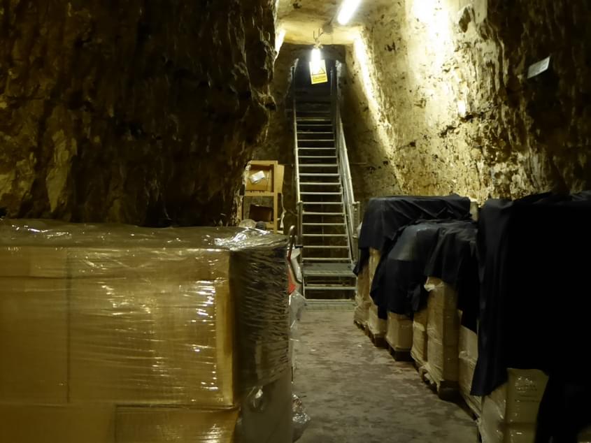 Stairs leading to a higher level within Warren Row. 2017 (Martin Dixon)