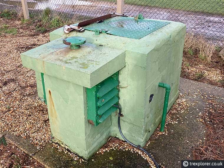 You can clearly see air vents on the Lepe ROC post to aid with ventilation. (Marc Heighway)